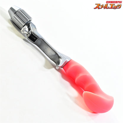 【ブライトリバー】 チャッカーグリップ ポリッシュシルバー AHPLラバーヴァンパイアグリップ ピンク BRIGHT-LIVER CHUCKER RUBBER VAMPIRE GRIP K_060