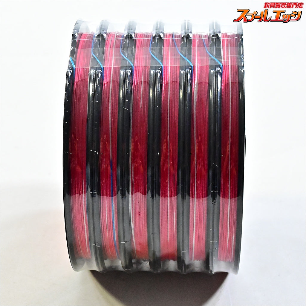 【サンライン】 シグロン PEx8 #8-100m マルチカラー 6連巻き 8号 100lb 110yds SUNLINE SIGLON PEライン K_060