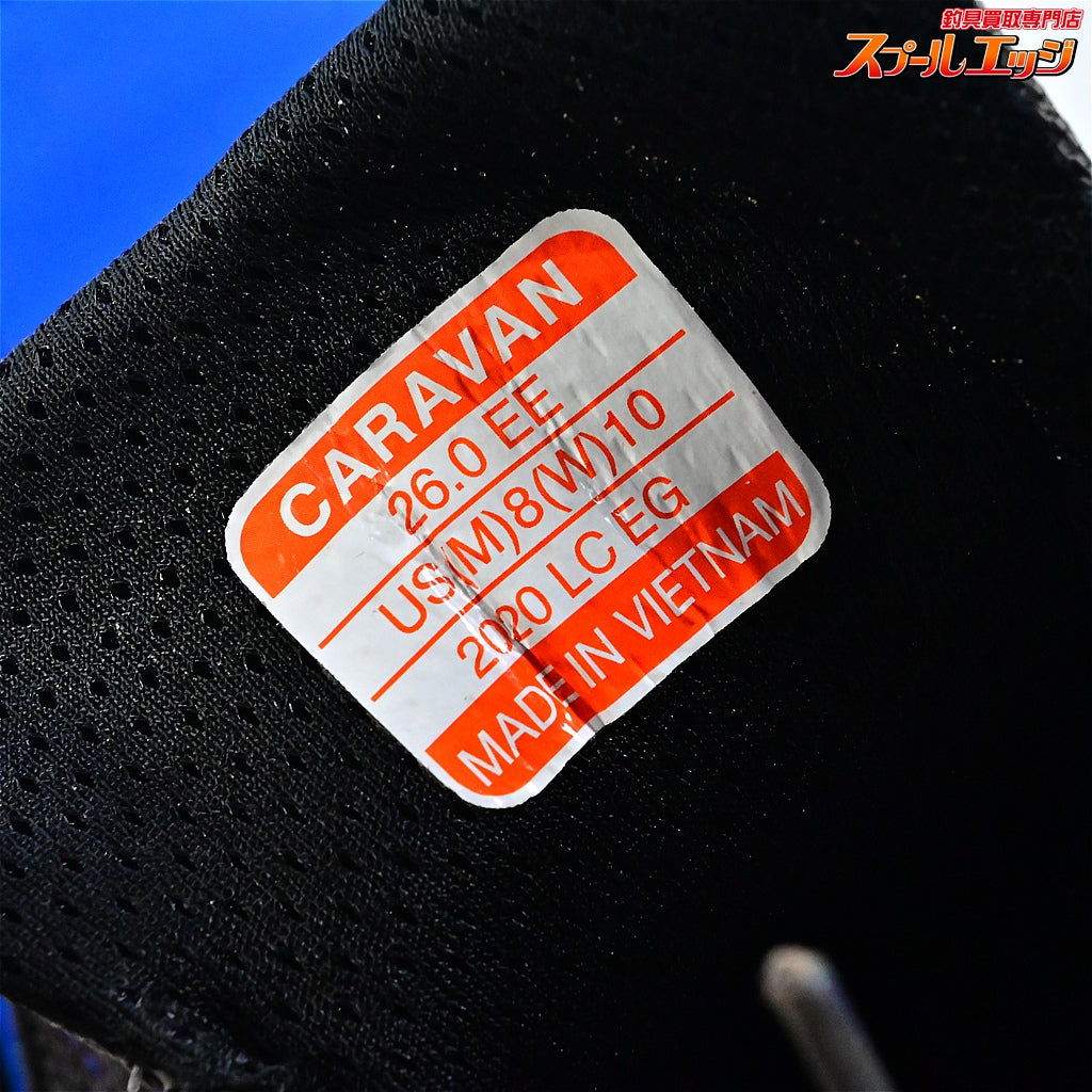 【キャラバン】 渓流 KR_3XR 660 ブルー サイズ26cm ウェーディングシューズ Caravan KEIRYU K_100