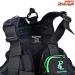 【パズデザイン】 PSL コンプリートIV+ SLV-028 ブラックグリーン フローティングベスト Pazdesign LIFE Jacket K_100