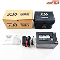 【ダイワ】 タフバッテリー 12000IV 12Ah 電動リール用バッテリー 充電器付 DAIWA TOUGH BATTERY K_060