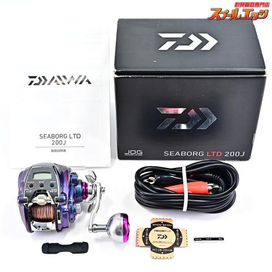 【ダイワ】 17シーボーグ LTD 200J リミテッド 使用距離70.6km 使用171時間 DAIWA SEABORG LIMITED