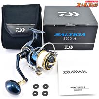 【ダイワ】 20ソルティガ 8000-H 未使用PEライン4号装着 DAIWA SALTIGA