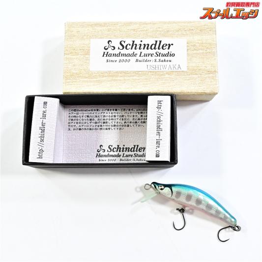 【シンドラー】 牛若 50S 2.9g ウシワカ トラウティストブルー バルサミノー Schindler USHIWAKA 淡水用ハードルアー K_060