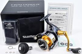 【シマノ】 15ツインパワー SW4000XG 夢屋ラバーT型ハンドルノブ