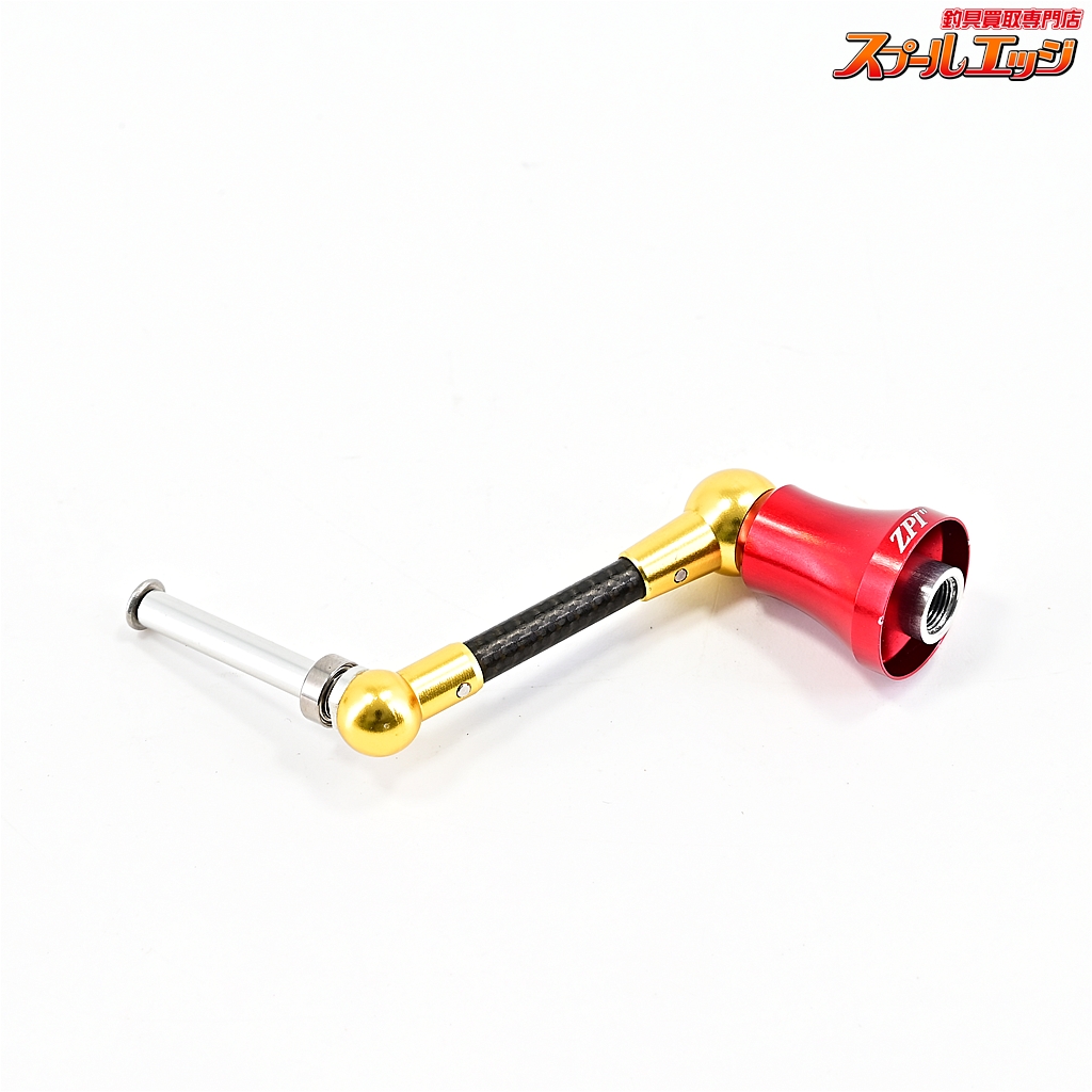 【ZPIxタックルアイランド】 ファンネル 40mmカーボンハンドル タイプT レッド/ゴールド ZPIxTACKLEISLAND funnel