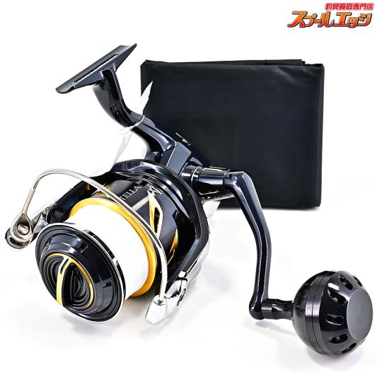 【シマノ】 19ステラ SW10000PG ゴメクサス47mmカスタムハンドルノブ装着 SHIMANO