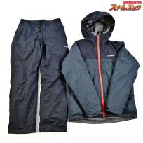 【シマノ】 ベーシックインサレーションレインスーツ RB-057X サイズアジアM チャコール レインウェア SHIMANO K_060