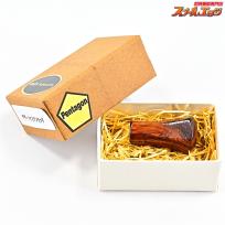 【スプリームスタイル】 ペンタゴン ウッドノブ デザートアイアンウッド 1個 Supreme Style