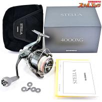 【シマノ】 22ステラ 4000XG ゴメクサス28mmカスタムハンドルノブ装着 SHIMANO STELLA