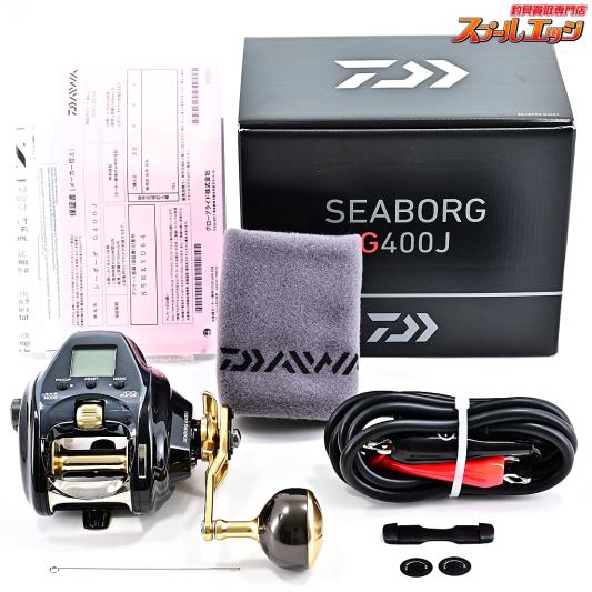 【ダイワ】 23シーボーグ G400J 右 使用距離0.0km 使用0時間 DAIWA SEA SEABORG