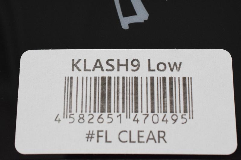 DRT】 クラッシュ9 Low FLクリア1 DRT KLASH FL-CLEAR バス 淡水用