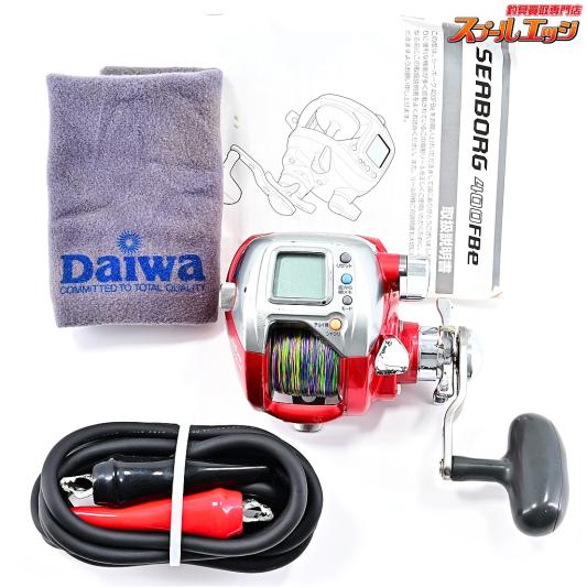 【ダイワ】 シーボーグ 400Fbe 使用距離38.6km 使用93.0時間 DAIWA SEABORG