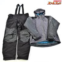 【シマノ】 ゼフォー ストレッチウォームスーツ RB-224R サイズアジアXL タングステン SHIMANO XEFO ジャケット K_100