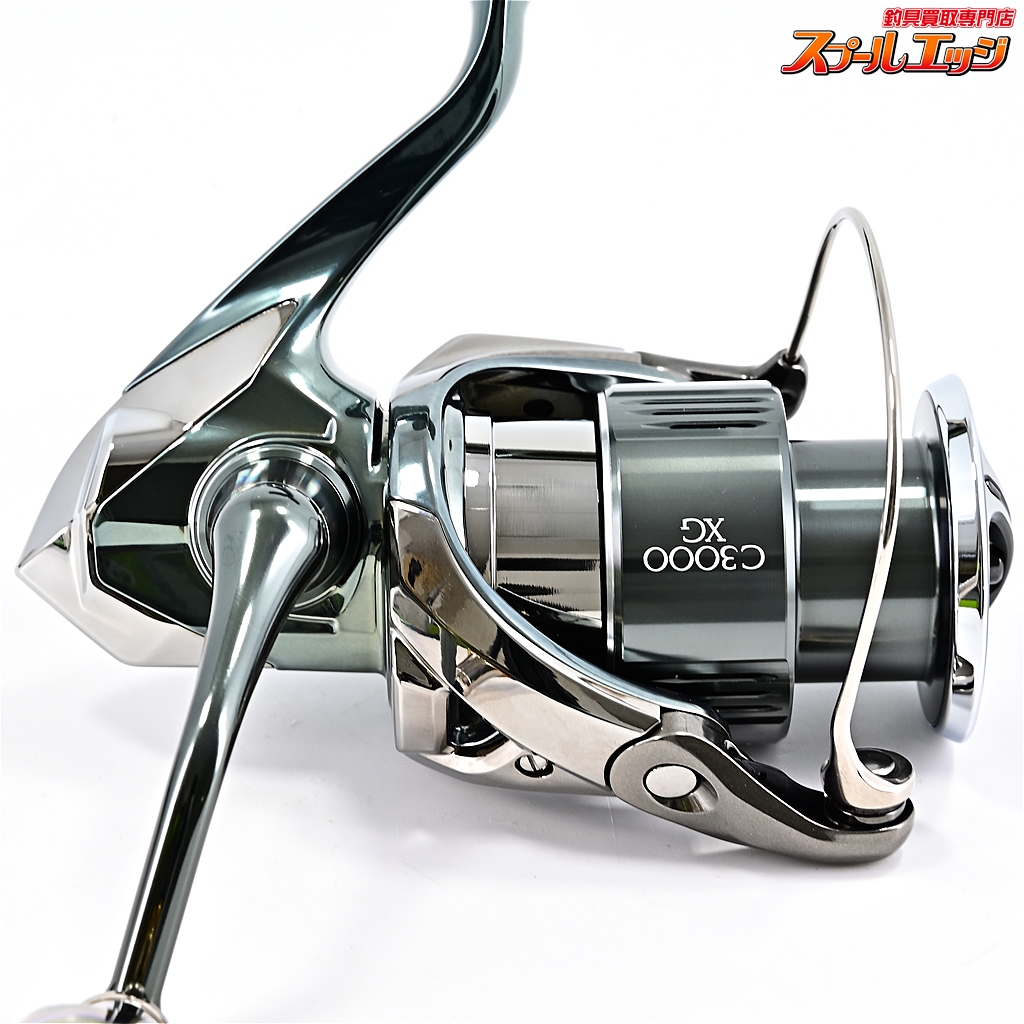 シマノ】 22ステラ C3000XG リブレffフォルテッシモハンドルノブファイヤーチタン装着 SHIMANO STELLA | スプールエッジネット