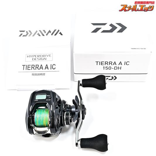 【ダイワ】 21ティエラ A IC 150-DH 未使用PEライン3号150m装着 DAIWA TIERRA