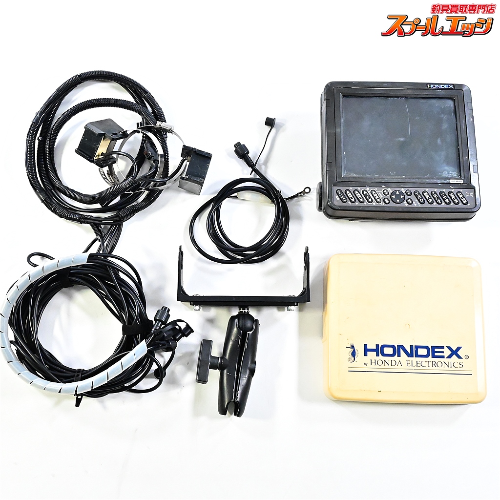 【ホンデックス】 GPS魚探 HE-840 8.4型 振動子400hz/107hz&水温計&RAMマウント付 魚群探知機 魚探 HONDEX K_100