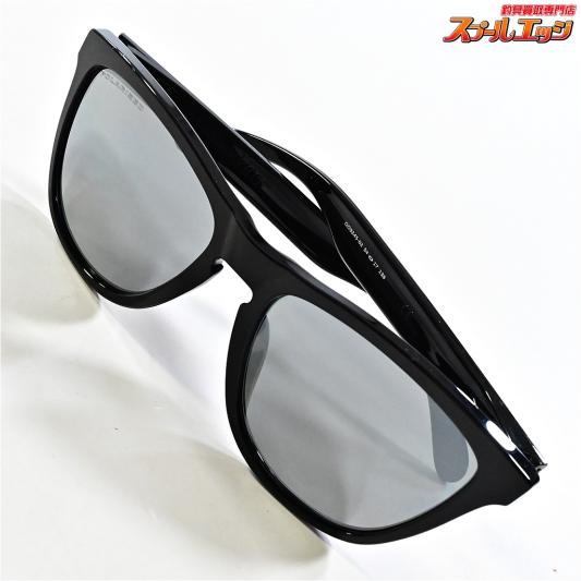 【オークリー】 フロッグスキン フレームブラック シルバーミラー/グレイ 偏光サングラス OAKLEY FROG SKINS K_060