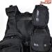 【アピア】 アングラーズサポートベスト バージョン4 ブラックxブラック ライフジャケット フローティングベスト APIA Ver.4 K_100