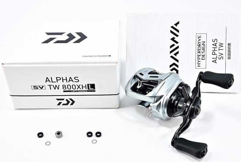 ダイワ】 21アルファス SV TW 800XHL フックキーパー装着 DAIWA ALPHAS