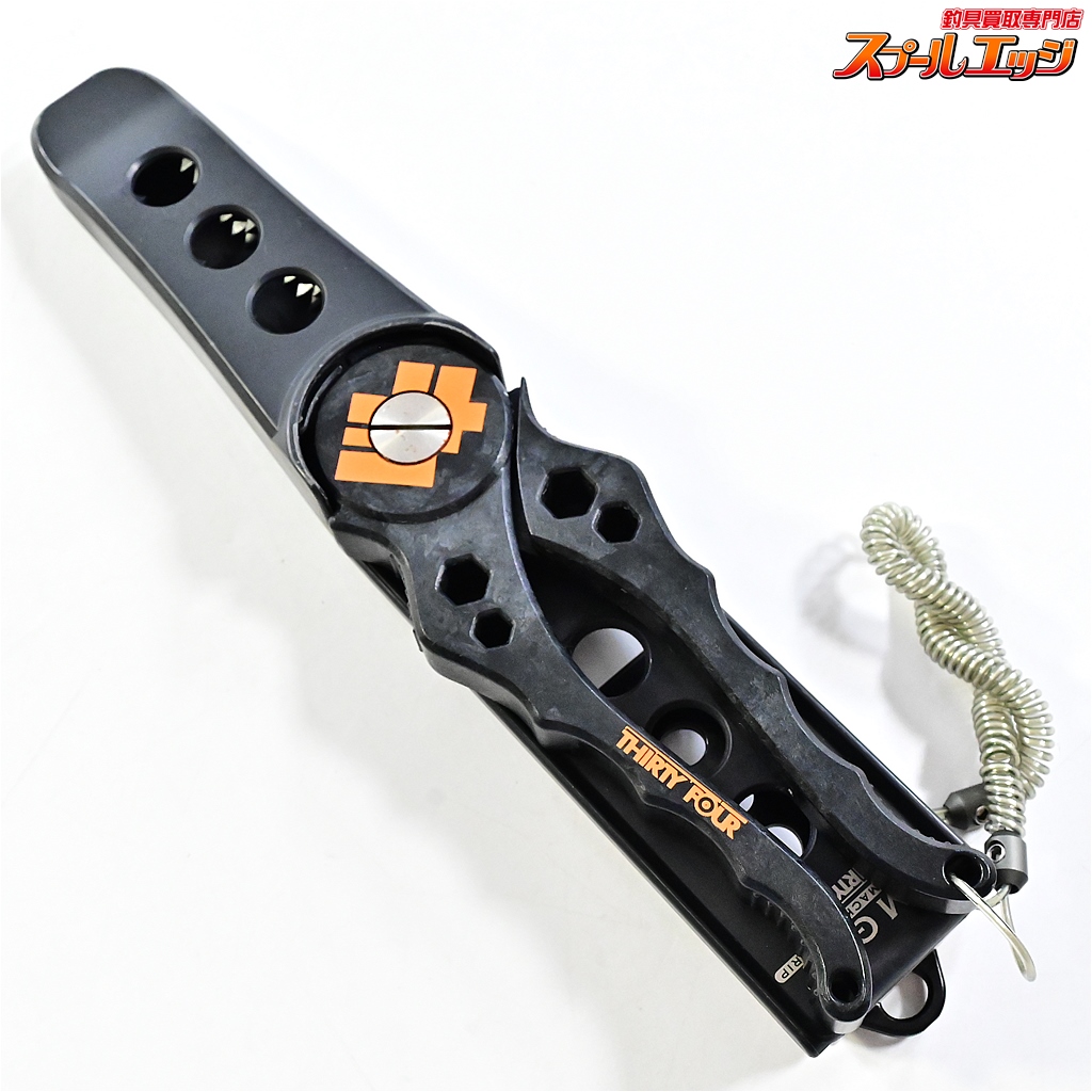 【サーティーフォー】 34 HMグリップ オレンジ THIRTY-FOUR HM GRIP フィッシュグリップ ガーグリップ アジング K_060