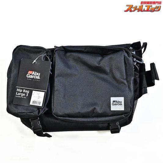 【アブガルシア】 ヒップバッグ ラージ3 ブラック Abu Garcia HIPBAG K_060