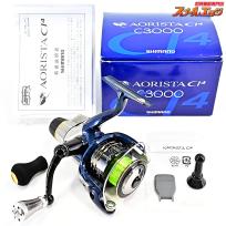 【シマノ】 10アオリスタ CI4 C3000 ゴメクサスカスタムハンドルノブ装着 SHIMANO AORISTA