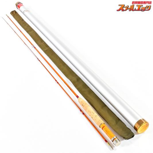 【モチヅキロッド】 望月ロッド エノハ バンブーロッド 7.6ft #3 2ピース ミディアムスローテーパー リールシートオーダー バーズアイメープル使用 望月清巳 シリアルナンバー9955 MOCHIZUKI ROD ENOHA ヤマメ イワナ K_161