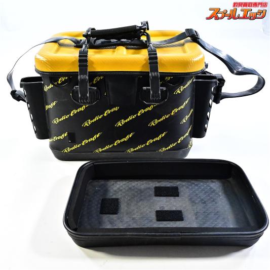 【ロデオクラフト】 RCカーボンタックルバッグ イエロー/ブラック RODIO-CRAFT RC-Carbon Tackle Bag バッカン K_100