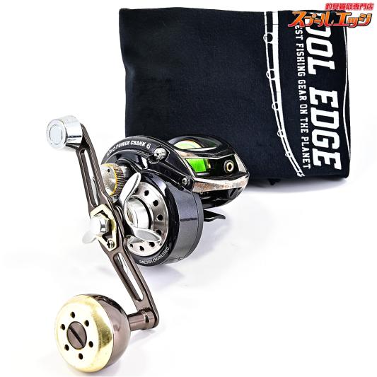 【アブガルシア】 レボ パワークランク6 18タナセンサー150H純正ハンドル装着 AbuGarcia REVO POWER CRANK