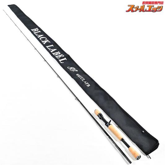 【ダイワ】 ブラックレーベル BLX SG 661UL+FB DAIWA BLACK LABEL バス ベイトモデル K_215