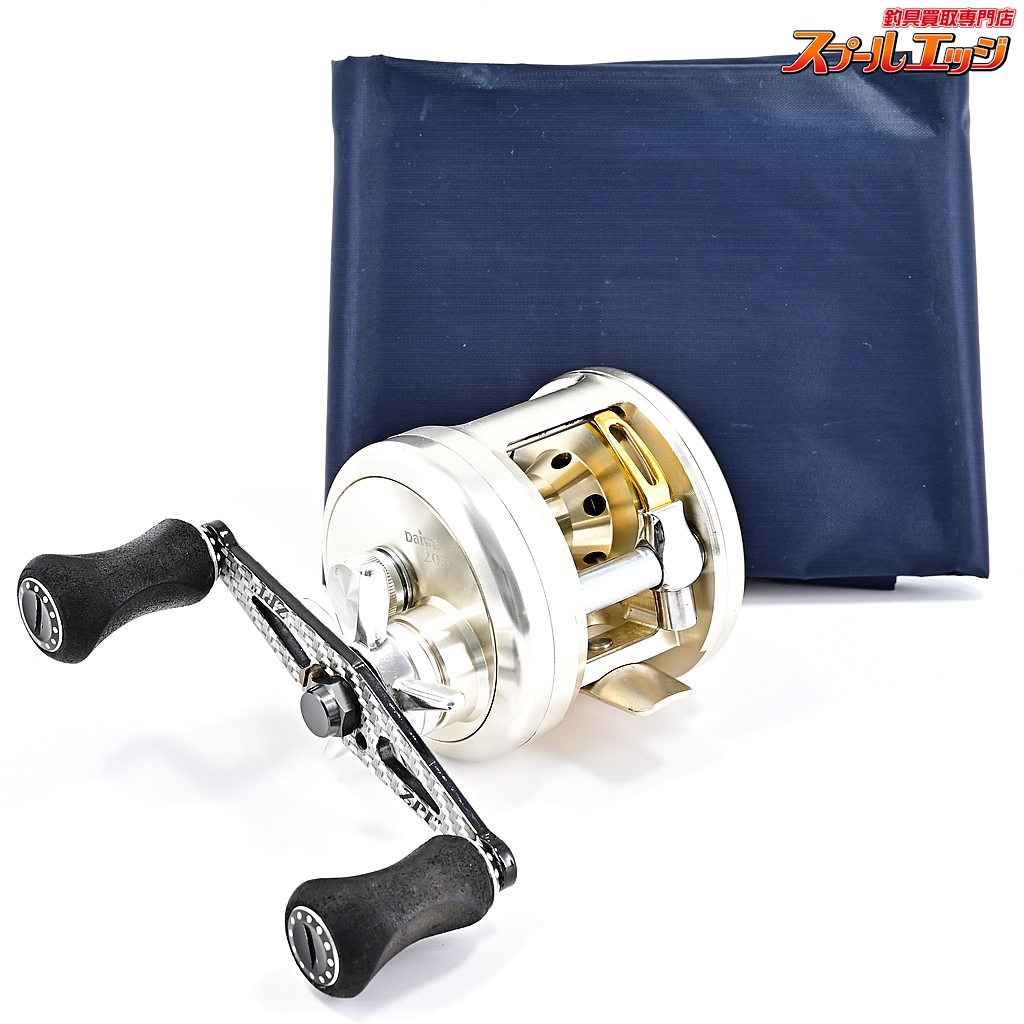 ダイワ】 98ミリオネア CV-Z 203 ZPI カーボンハンドル シルバー 85mm&EVAノブ装着 DAIWA MILLIONAIRE |  スプールエッジネット