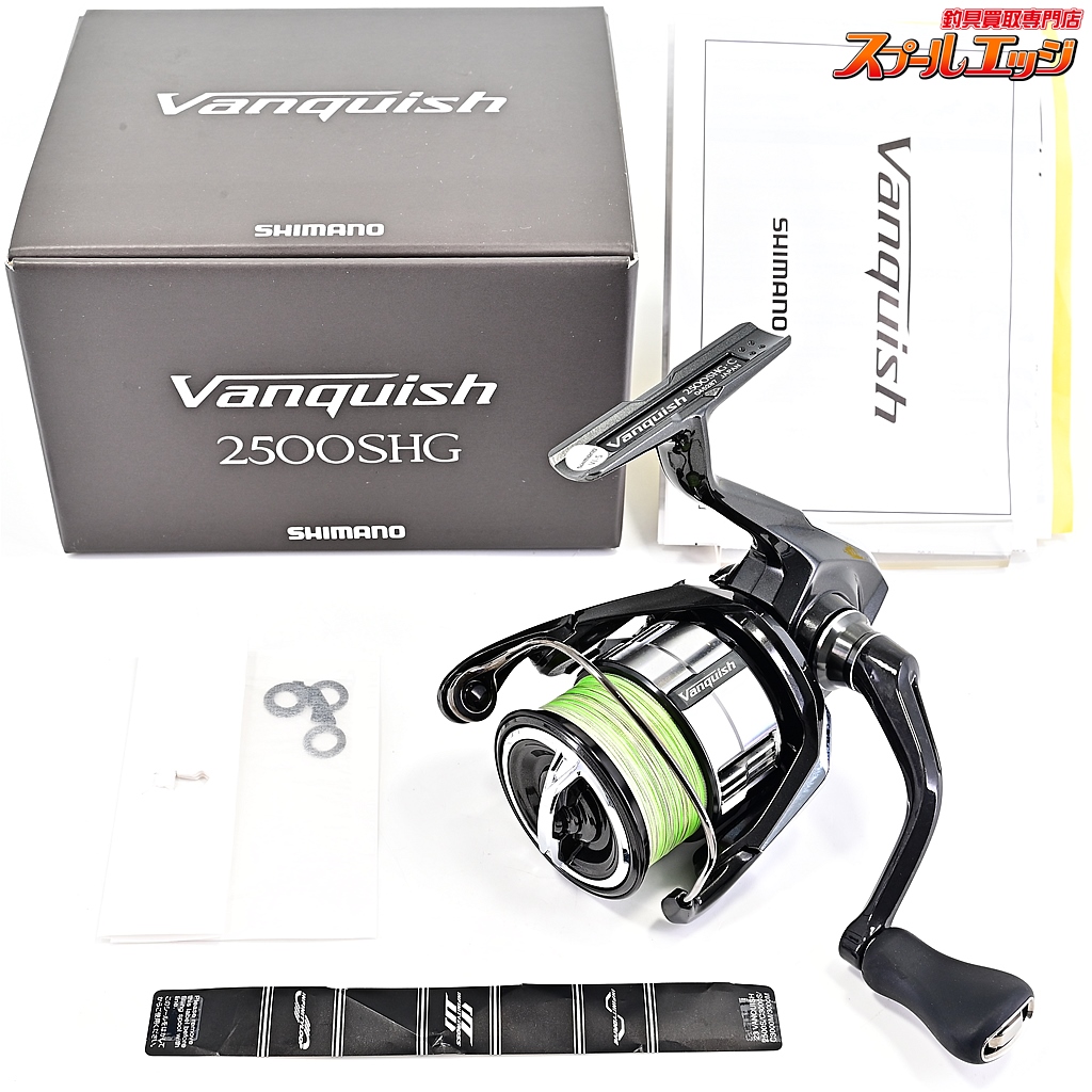 【シマノ】 23ヴァンキッシュ 2500SHG 使用1回 PEライン0.6号装着 SHIMANO Vanquish