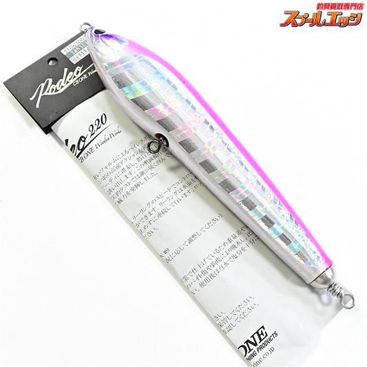 【CBONE】 シービーワン ロデオ 220 ホログラム/ストライプピンク CBONE RODEO ソルトウォーター 海水用ルアー K_060