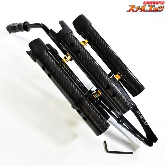【ドライブ】 ロッドスタンドフォース カーボン 6本仕様 コンプリートパック 1091カラー ブラックxゴールド DLIVE FORCE K_140