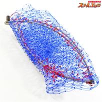 【シマノ】 オールチタン磯ダモ 4つ折りタイプ TM-071F ブルー 45cm 玉網 SHIMANO ISO K_060