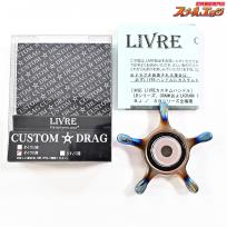 【リブレ】 23カスタムドラグ ダイワ15mm用 ファイヤーチタン LIVRE CUSTOM DRAG K_060