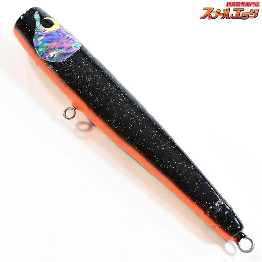 【ウッドリーム】 アキヤポッパー 215 ブラックハラオレ 特別カラー WooDreeam AKIYA POPPER ソルトウォーター 海水用ルアー K_060