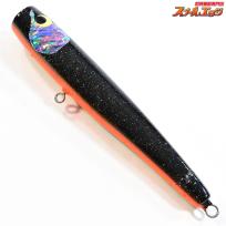 【ウッドリーム】 アキヤポッパー 215 ブラックハラオレ 特別カラー WooDreeam AKIYA POPPER ソルトウォーター 海水用ルアー K_060