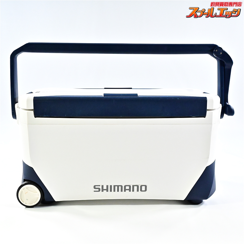 シマノ】 スペーザ ライト 25L NS-E25U キャスター付 ピュアホワイト SHIMANO SPA-ZA K_160 | スプールエッジネット