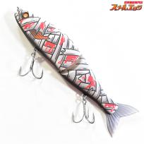 【ガンクラフト】 ジョインテッドクロー 178  2.5D MIYABI BLOOD BANDAGE ビックベイト 淡水用ルアー K_060