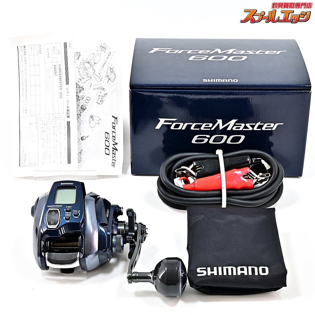 【シマノ】 20フォースマスター 600 使用距離19km 使用40時間 SHIMANO FORCE MASTER