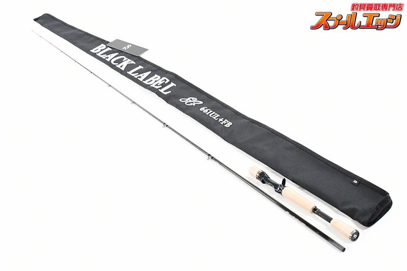 ダイワ】 21ブラックレーベル BLX SG 661UL+FB DAIWA BLACK LABEL バス