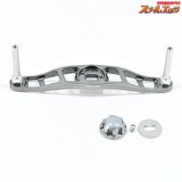 【ZPI】 ゼロス 92mm マシンカットハンドル シマノ右ナット付 ガンメタ ZPI ZELOS