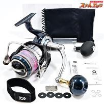 【ダイワ】 21セルテート SW 8000-H SLPWアルミラウンドノブネイビーブルー装着 DAIWA CERTATE