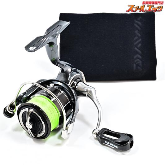 【ダイワ】 24ルビアス LT 2000S-P SLPW Iシェイプザイオンハンドルノブ クリアブラック装着 DAIWA LUVIAS