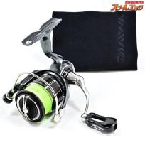 【ダイワ】 24ルビアス LT 2000S-P SLPW Iシェイプザイオンハンドルノブ クリアブラック装着 DAIWA LUVIAS