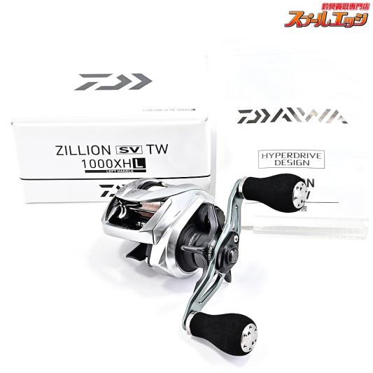 【ダイワ】 21ジリオン SV TW 1000XHL 8.5 SLPW RCSパワーライトノブS装着 DAIWA ZILLION