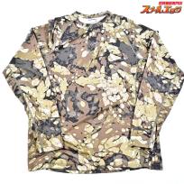【シムス】 ソーラーフレックス LS クルーネック ソーラーフレックス リぺリアンカモ UPF50 サイズS/P 日本Mサイズ相当 Simms Solarflex LS Crewneck Riparian Camo  K_060
