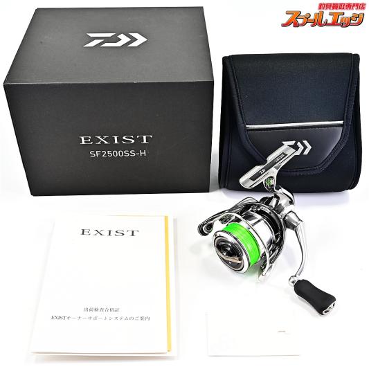 【ダイワ】 23イグジスト SF 2500SS-H 未使用PEライン ダイワデュラセンサーX8+Si2 0.4号装着 DAIWA EXIST
